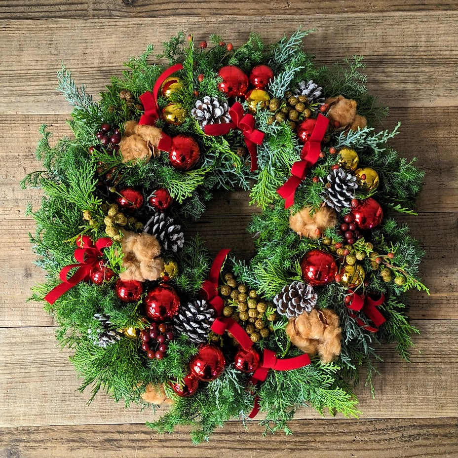 デザイナーおまかせフレッシュリースL【リボン】限定5個