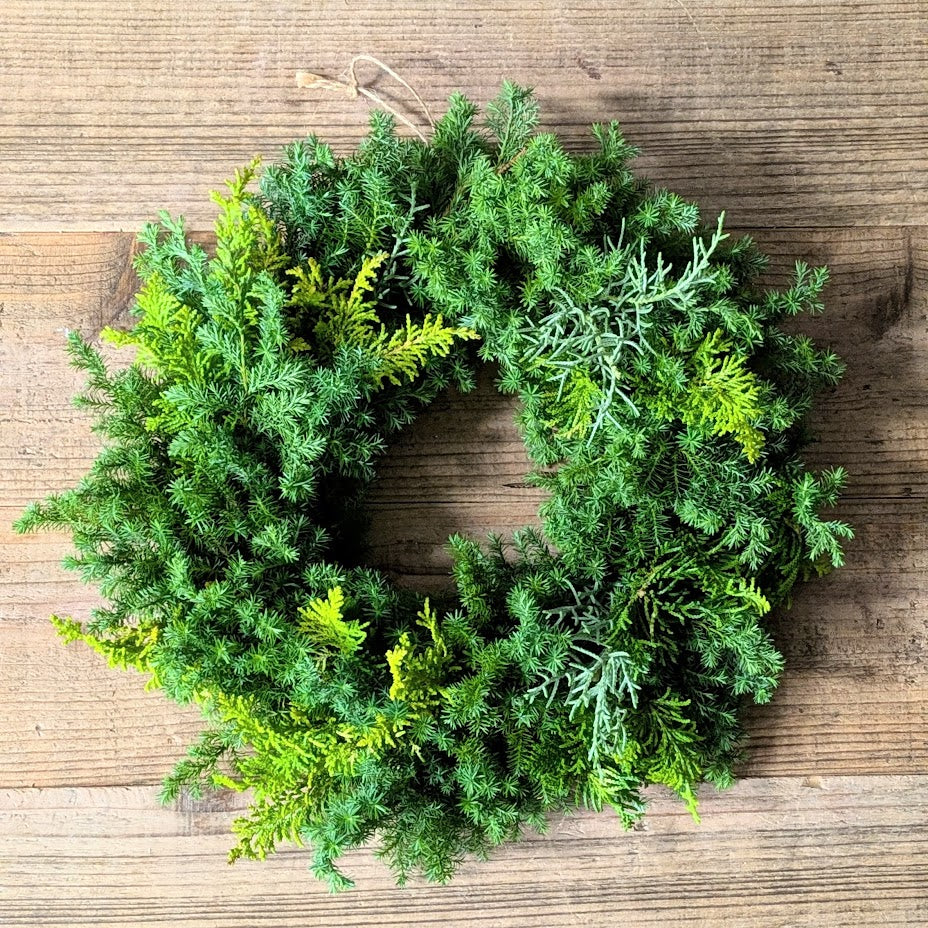 クリスマスフレッシュリースM【グリーン】