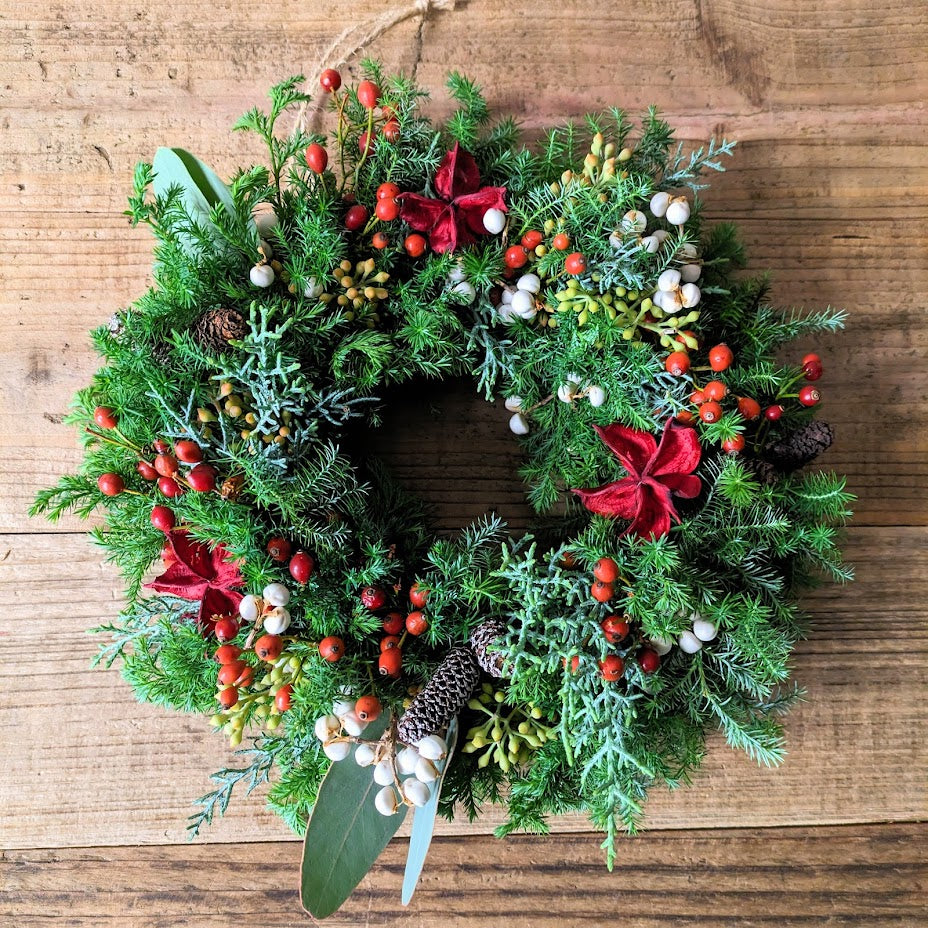 クリスマスフレッシュリースM【ナチュラル】