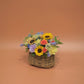 Sunflower Basket（サンフラワーバスケット）M ～ひまわりのナチュラルアレンジメント～