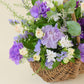 ムーンダストの花かごアレンジM｜上品なフラワーギフト