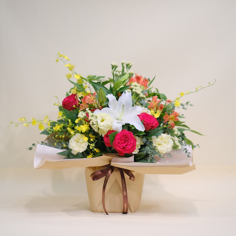 おまかせアレンジメントM｜季節の花を楽しむフラワーギフト