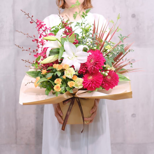 おまかせアレンジメントL｜季節の花を楽しむフラワーギフト