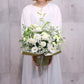 御供アレンジメント ホワイトS｜白い花のお供え・法事・お悔やみに