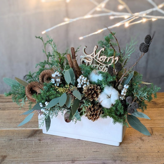 森の香りのクリスマスアレンジL