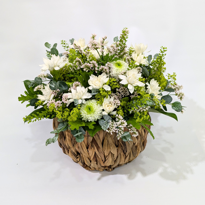 メモリアルアレンジ　草花