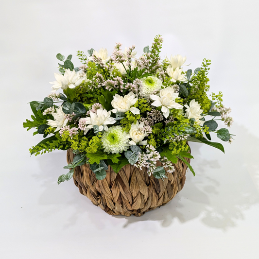 メモリアルアレンジ　草花
